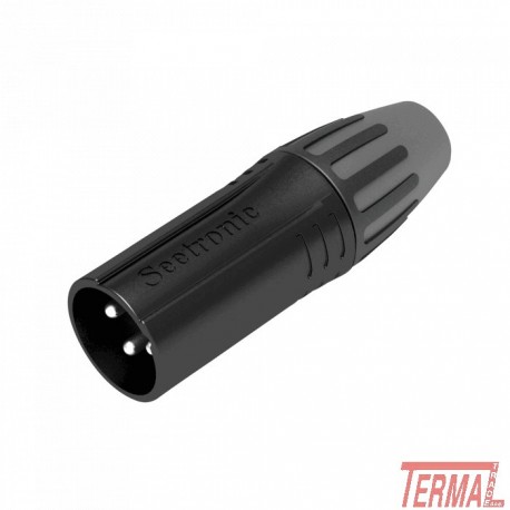 Seetronic, SCMM3-B, XLR 3P, Konektor - Moški