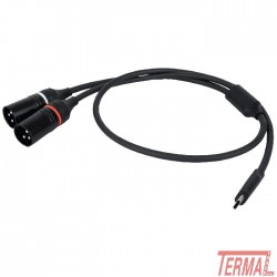 DAP FL112, USB-C na 2 XLR/M 3P, 1.5m