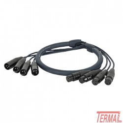DAP Neutrik DMX Snake, 4 kanali, 3pin XLR, 50m