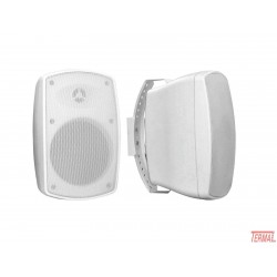 Pasivni zvočnik, OD-5T, beli, IP65, 100V, Omnitronic