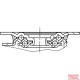 Tente, 3470 UFR 100 P62, Kolo 100mm